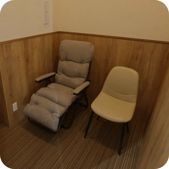 パートナーと一緒に受診可能