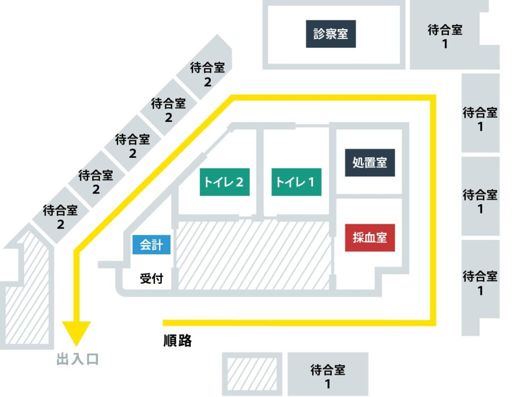 札幌院|院内マップ