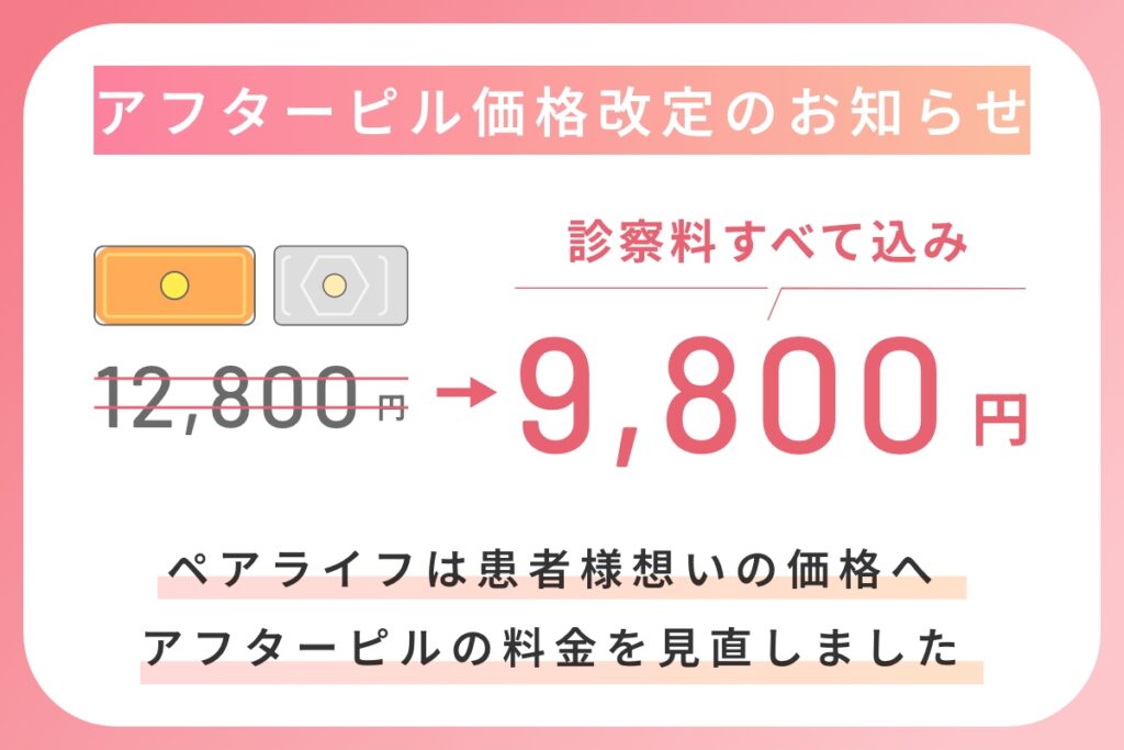 アフターピル¥9,800