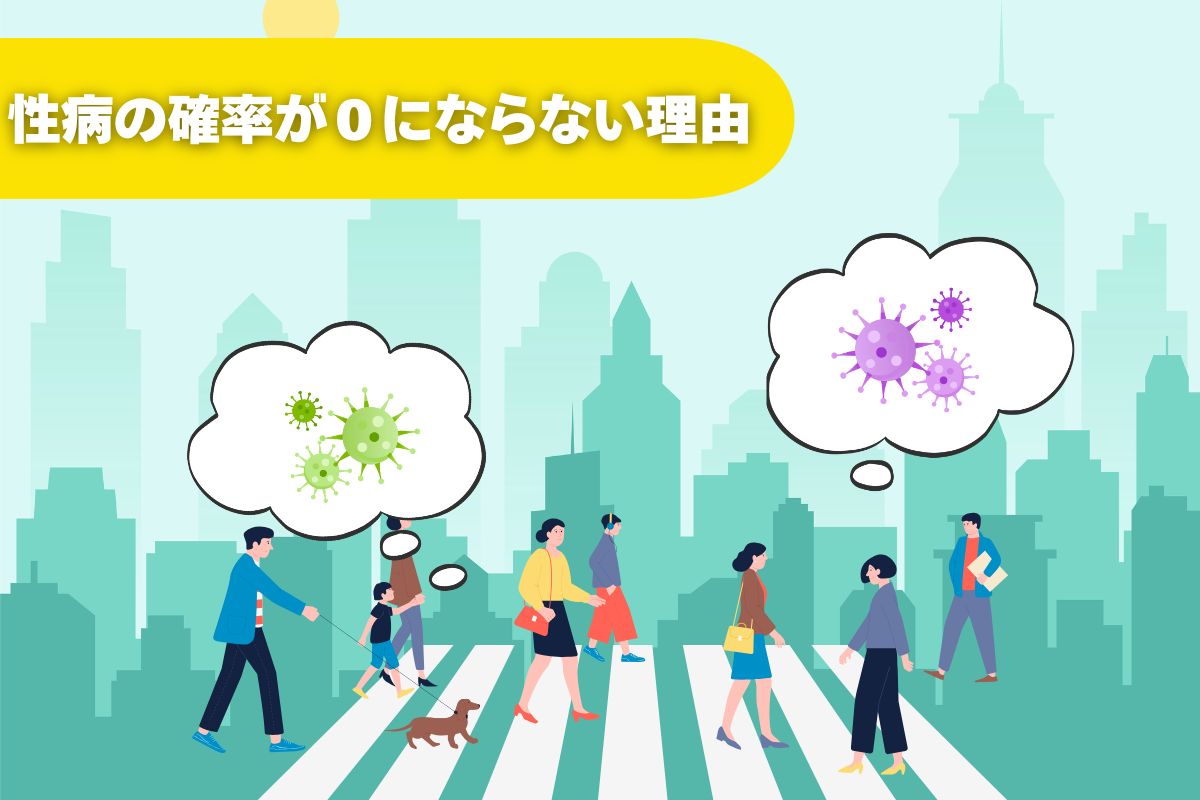 性病の確率が0にならない理由
