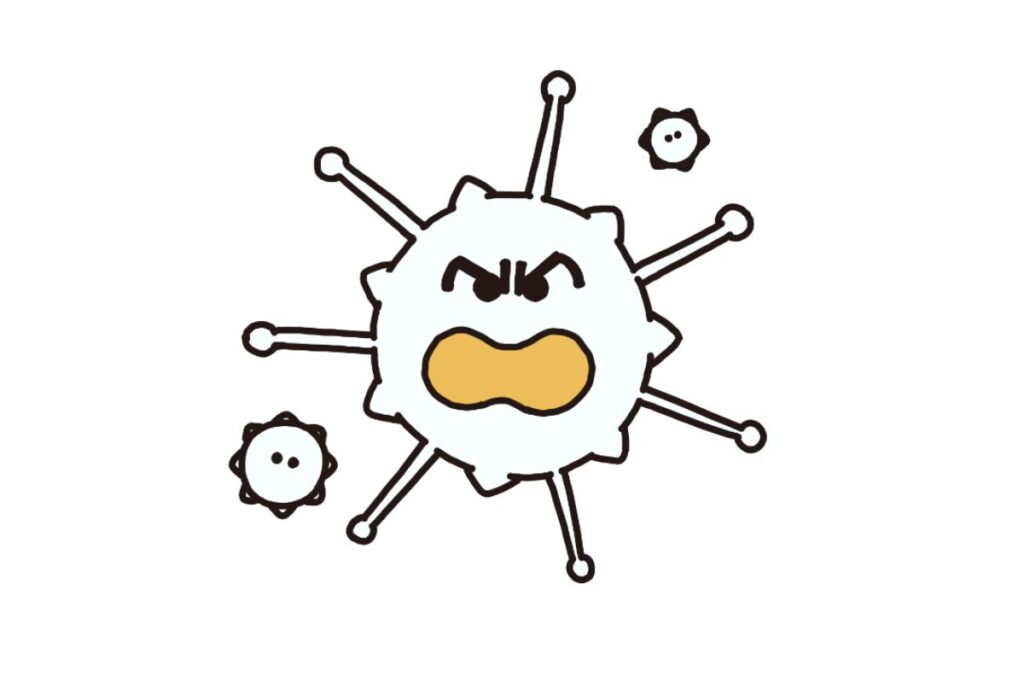 常在菌(カンジダ)の可能性