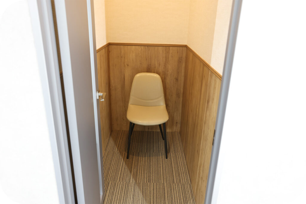 渋谷院の待合室