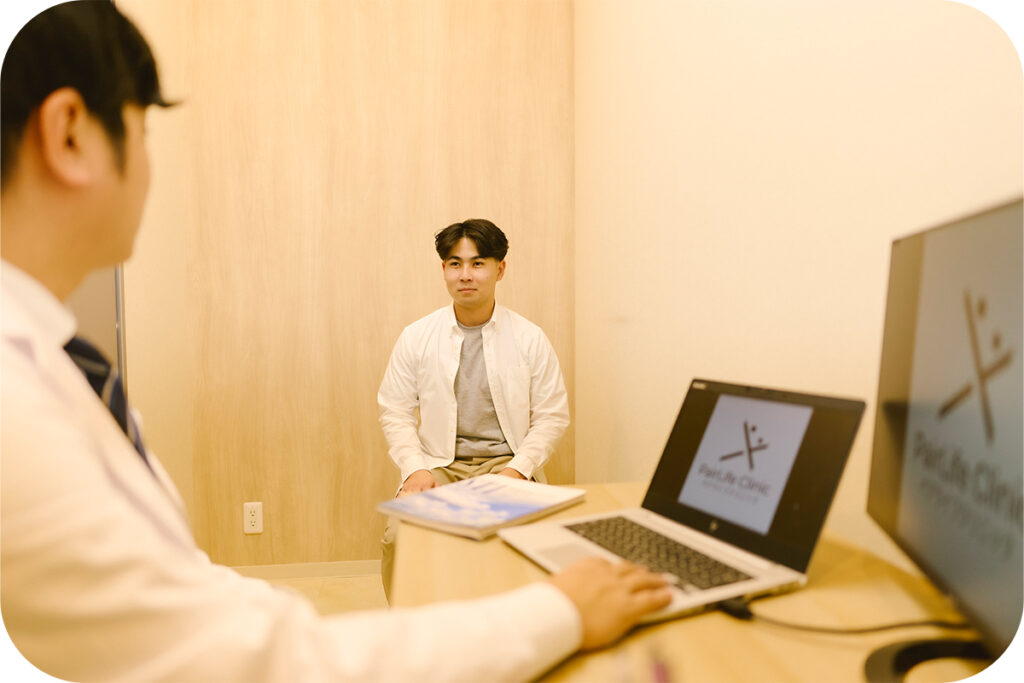 診察とワクチン接種