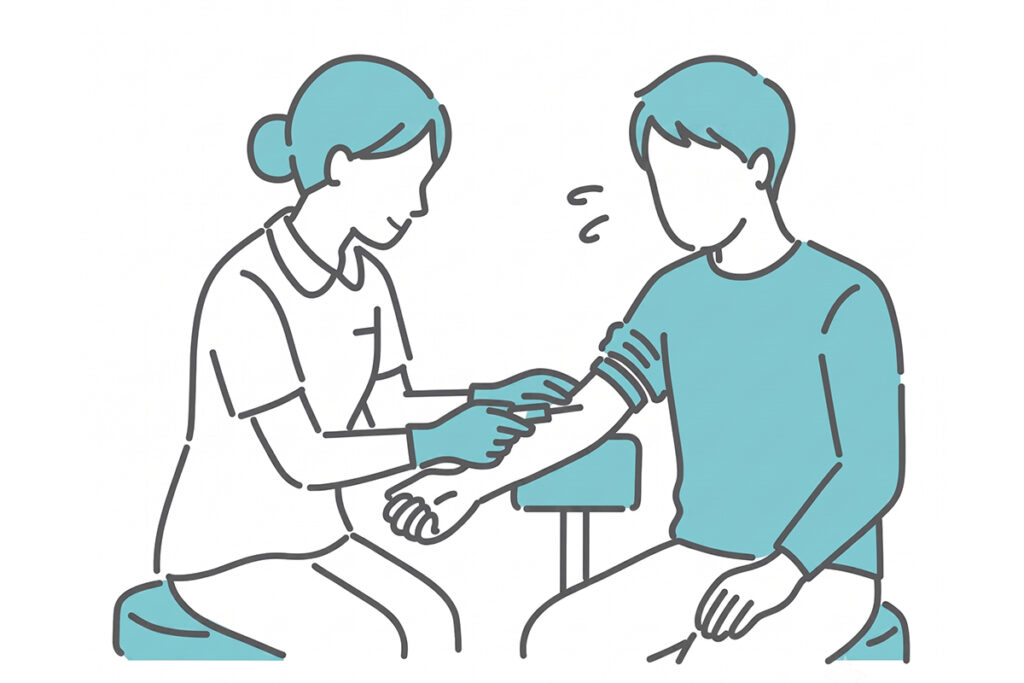 心理的要因
「痛そう」「怖い」といった不安や緊張が強いと脳が痛みに敏感になる。