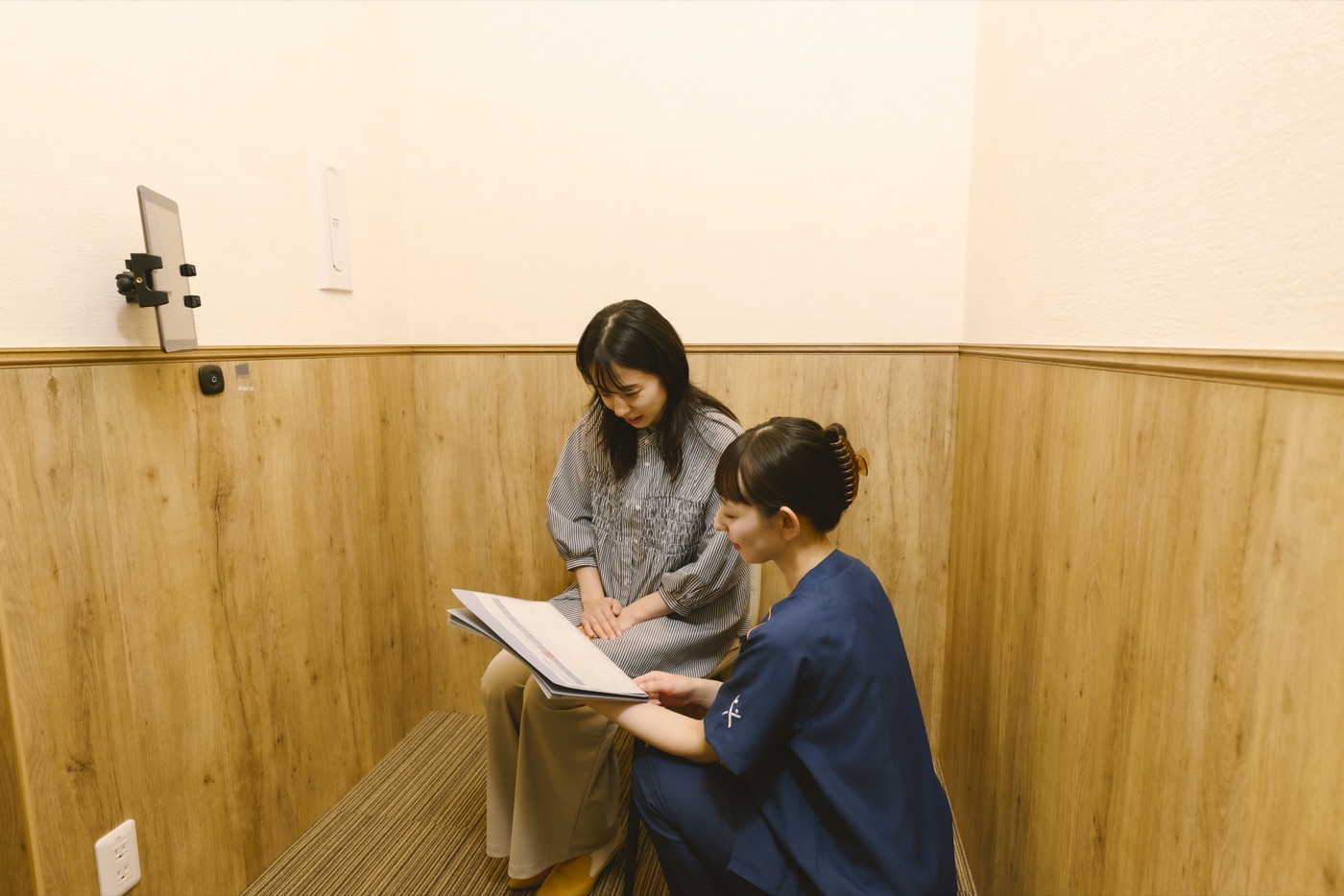 看護師によるカウンセリング